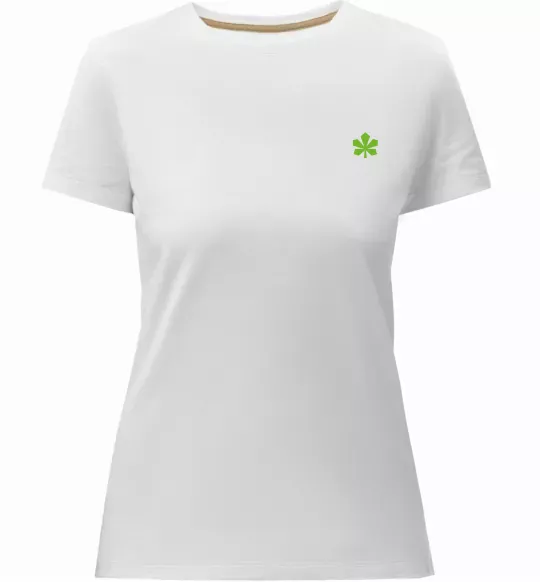 Женская премиум футболка Каштан Київ Белый фото