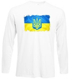 Лонгслів Прапор України з подряпинами