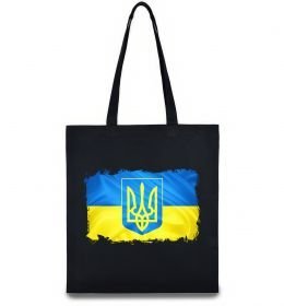 Еко-сумка Прапор України з подряпинами