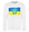 Свитшот Прапор України з подряпинами Белый фото