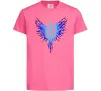 Детская футболка Герб птах блакитний Ярко-розовый Детская футболка Герб птах блакитний Ярко-розовый фото
