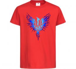Детская футболка Герб птах блакитний Детская футболка Герб птах блакитний