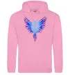 Жіноча толстовка (худі) Герб птах блакитний Рожевий Жіноча толстовка (худі) Герб птах блакитний Рожевий фото