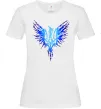 Женская футболка Герб птах блакитний Белый фото