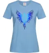 Женская футболка Герб птах блакитний Голубой фото