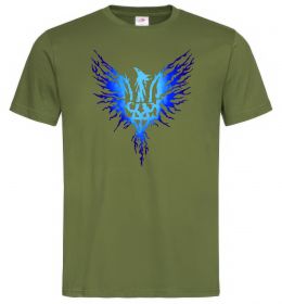 Мужская футболка Герб птах блакитний