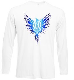 Лонгслів Герб птах блакитний