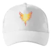 Кепка Герб птах жовтий Белый фото