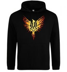 Жіноча толстовка (худі) Герб птах жовтий