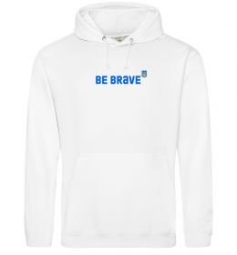 Мужская толстовка (худи) be brave ВИШИВКА