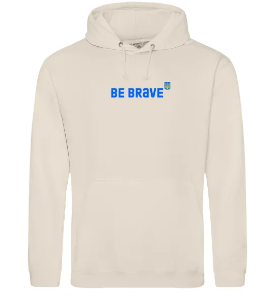 Женская толстовка (худи) be brave ВИШИВКА Таш фото