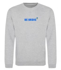 Світшот be brave ВИШИВКА