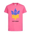 Детская футболка Glory to Ukraine glory to heroes Ярко-розовый Детская футболка Glory to Ukraine glory to heroes Ярко-розовый фото