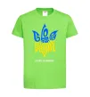Детская футболка Glory to Ukraine glory to heroes Лаймовый Детская футболка Glory to Ukraine glory to heroes Лаймовый фото