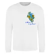 Світшот Ukraine in my heart Білий фото