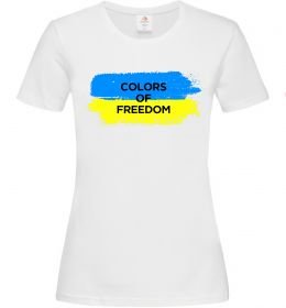 Женская футболка Colors of freedom Женская футболка Colors of freedom