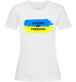 Женская футболка LOVE PEACE Голубой фото