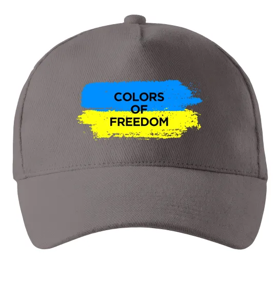 Кепка Colors of freedom Сірий фото