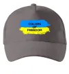 Кепка Colors of freedom Сірий фото