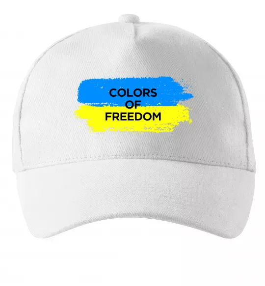 Кепка Colors of freedom Білий фото