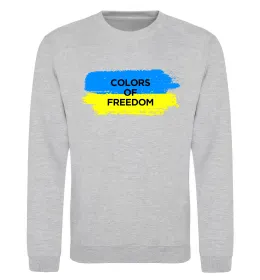 Світшот Fight like Ukraininan Білий фото