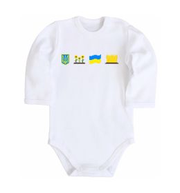 Детский боди Ukraine pixel elements