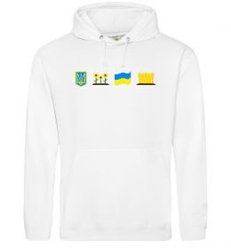 Жіноча толстовка (худі) Ukraine pixel elements