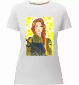 Женская премиум футболка