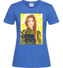 Жіноча футболка Save UA Захисниця