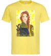 Мужская футболка Save UA Захисниця Лимонный фото