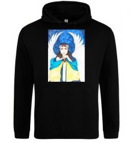 Жіноча толстовка (худі) Дівчина ангел України Жіноча толстовка (худі) Дівчина ангел України