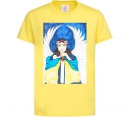 Детская футболка Дівчина ангел України