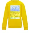 Детский Свитшот Дякуємо за захист Солнечно желтый фото