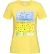 Жіноча футболка Дякуємо за захист Лимонний фото