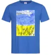 Чоловіча футболка Літак Мрія Яскраво-синій Чоловіча футболка Літак Мрія Яскраво-синій фото