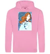 Чоловіча толстовка (худі) Поверніться живими Рожевий фото