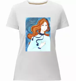 Женская премиум футболка