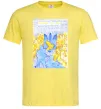 Чоловіча футболка Україна це ти Лимонний Чоловіча футболка Україна це ти Лимонний фото