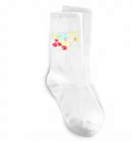 Носки Руки та серце Белый фото