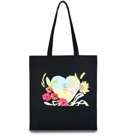 Эко-сумка Дякуємо за захист Черный фото