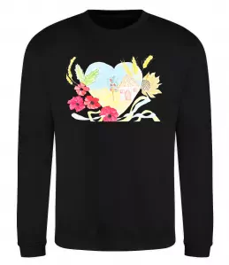 Свитшот Українська хата Черный фото