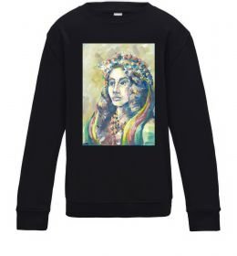 Дитячий світшот Українка у вінку Дитячий світшот Українка у вінку