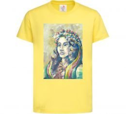 Детская футболка Українка у вінку