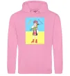 Чоловіча толстовка (худі) Харків це Україна Рожевий фото