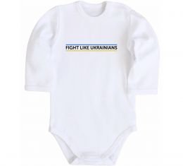 Дитячий бодік Fight like Ukraininan