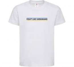 Дитяча футболка Fight like Ukraininan Дитяча футболка Fight like Ukraininan