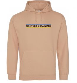 Жіноча толстовка (худі) Fight like Ukraininan