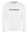 Світшот Fight like Ukraininan Білий Світшот Fight like Ukraininan Білий фото