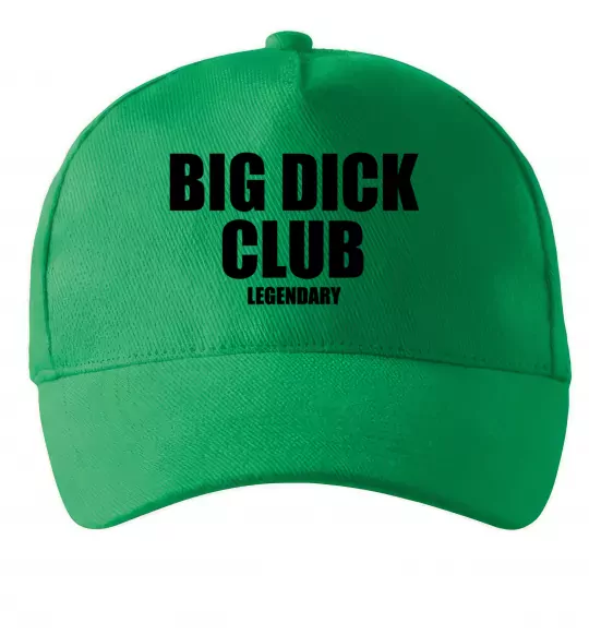 Кепка Big dick club legendary Зелений фото