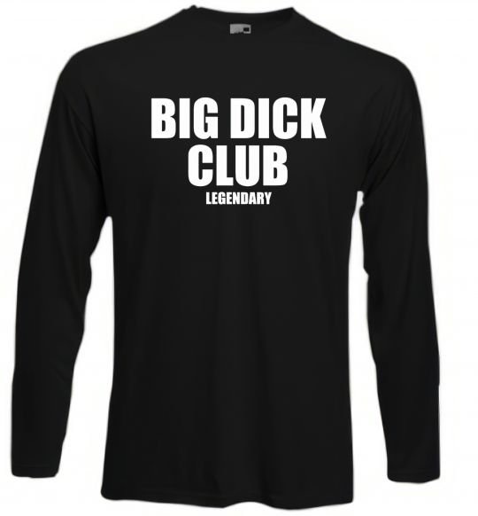 Реглан Big dick club legendary Черный фото